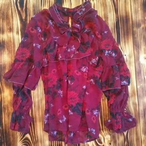 Lucky Brand Ruffled Blouse